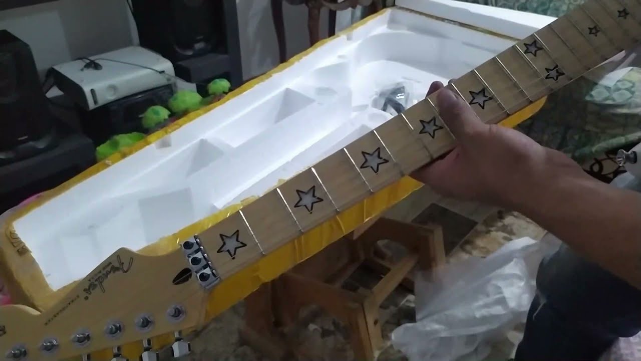 Stratocaster china - cuanto me costo - como comprar - pague impuetos? guitrra Aliexpress
