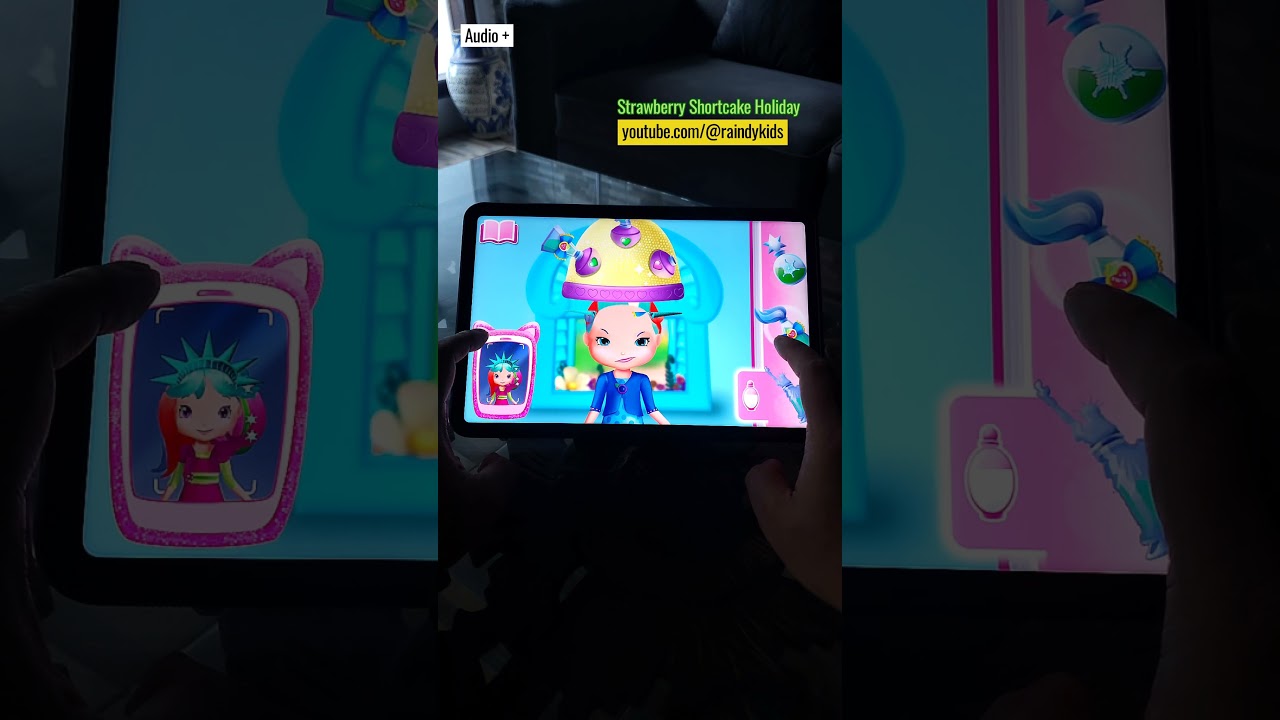 Strawberry Shortcake Holiday - Android Game for Kids - Gameplay #android #kids #education #mobile