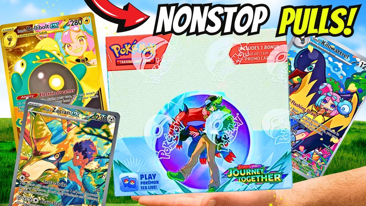 Unboxing NEW ENHANCED Journey Together Pokémon Booster Box!!