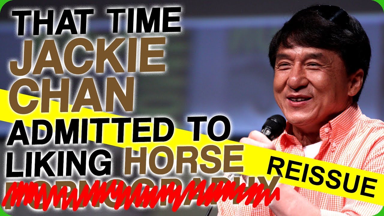 That Time Jackie Chan Admitted to Liking Equine Gentleman's Special Interest Literature