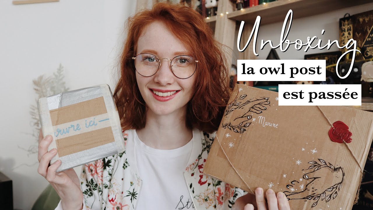 UNBOXING HARRY POTTER | LA OWL POST EST PASSÉE 🦉