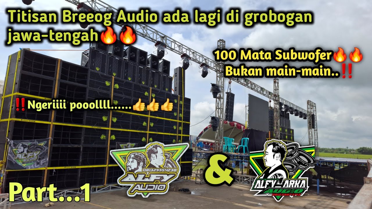 🔴Titisan brewog ALFY - ARKA Audio di grobogan perfom 100 mata subwofer‼️ hasilnya gila abis🔥🔥