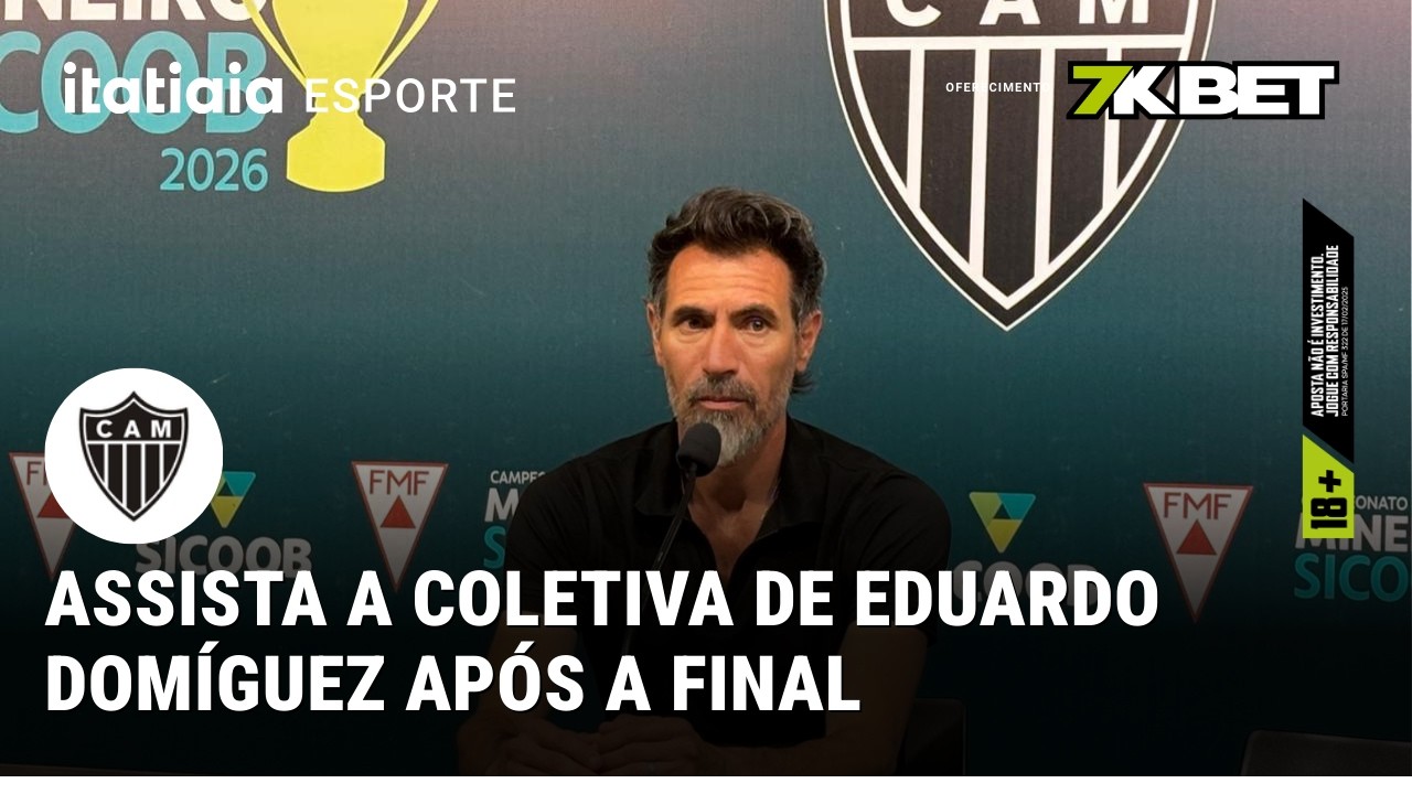 EDUARDO DOM&Iacute;NGUEZ ANALISA DESEMPENHO DO ATL&Eacute;TICO EM DERROTA PARA O CRUZEIRO NA FINAL DO MINEIRO