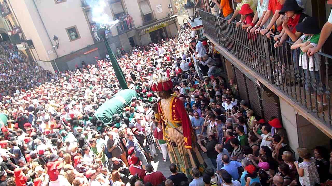 Els Tirabols de la La Patum de Berga