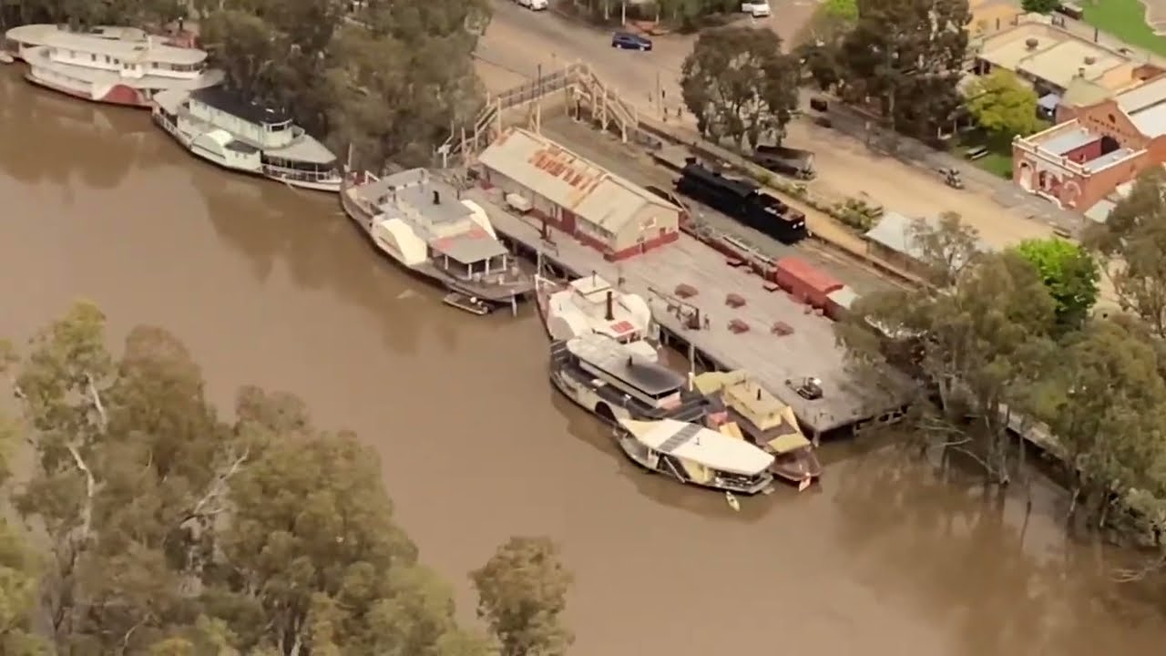 Echuca Moama flooding by air  23/10/22