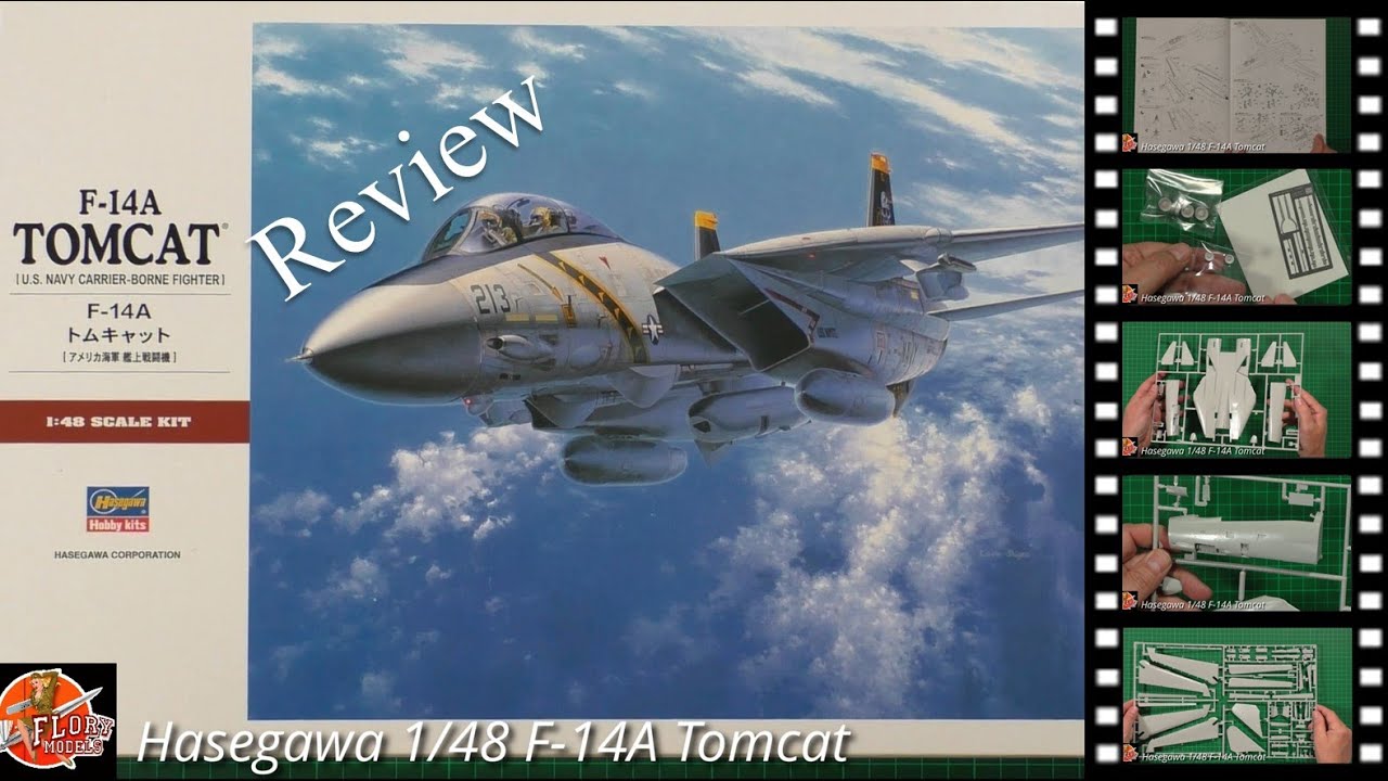 Hasegawa 1/48 F-14A Tomcat Review