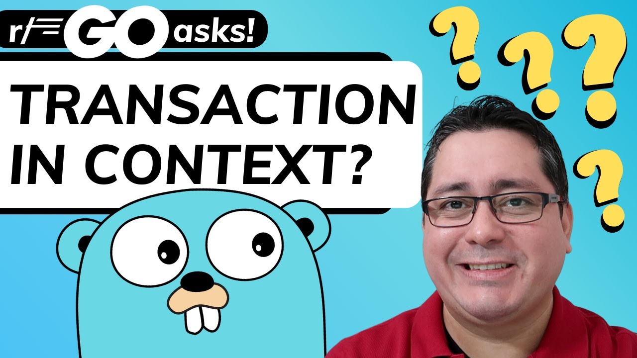 Транзакции в контекстных значениях в Golang, это нормально? r/golang