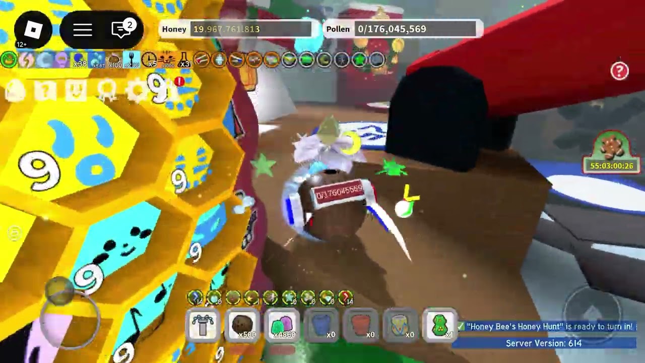 buying 50th slot and donate giftes diamond egg in bss