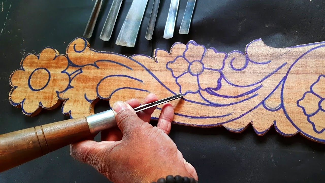 Amazing wood art work | Teak wood carving