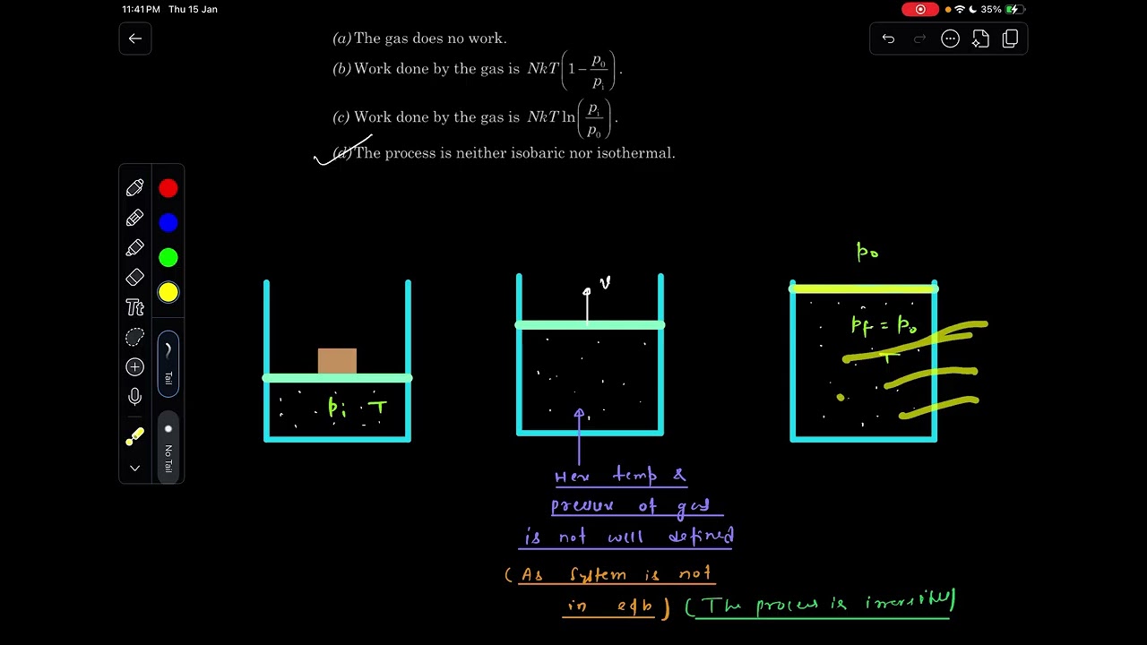 Pathfinder | MCQ 30 & 31 | Thermal Physics | Jee Main and Advanced