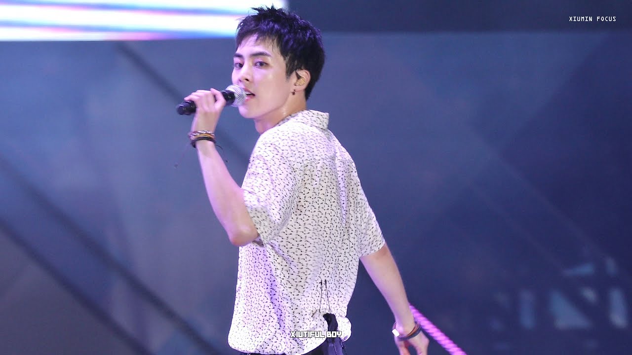 [4K] 180623 롯데패밀리콘서트 부메랑 시우민 직캠 / EXO Boomerang XIUMIN focus.
