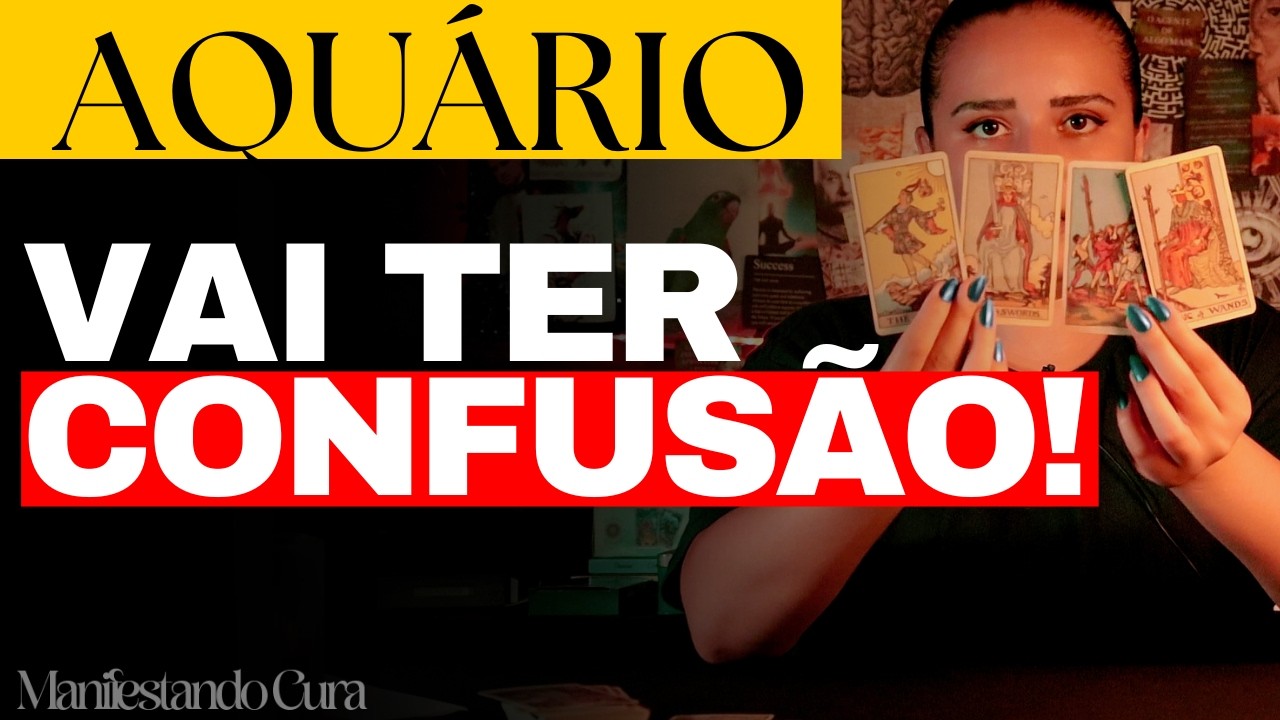 ♒ AQUÁRIO – ABRA O OLHO! ⚠️ TEM GENTE SE SENTINDO AMEAÇADA POR VOCÊ 😳 TE CONTEI TUDO 🔮