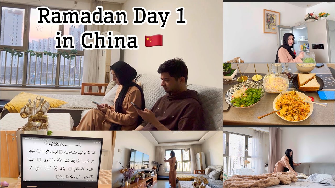 Tahajud, Suhoor And Iftaar Routine | Ramadan in China (Day 1) 2024