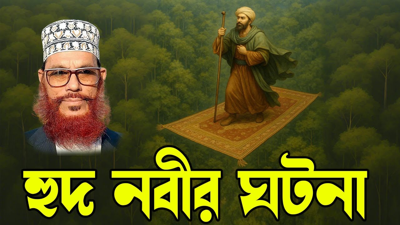 হুদ (আঃ) এর ভয়াল ইতিহাস | দেলোয়ার হোসাইন সাঈদীর কণ্ঠে | BD WAZ | Delwar Hossain Sayeedi Waz