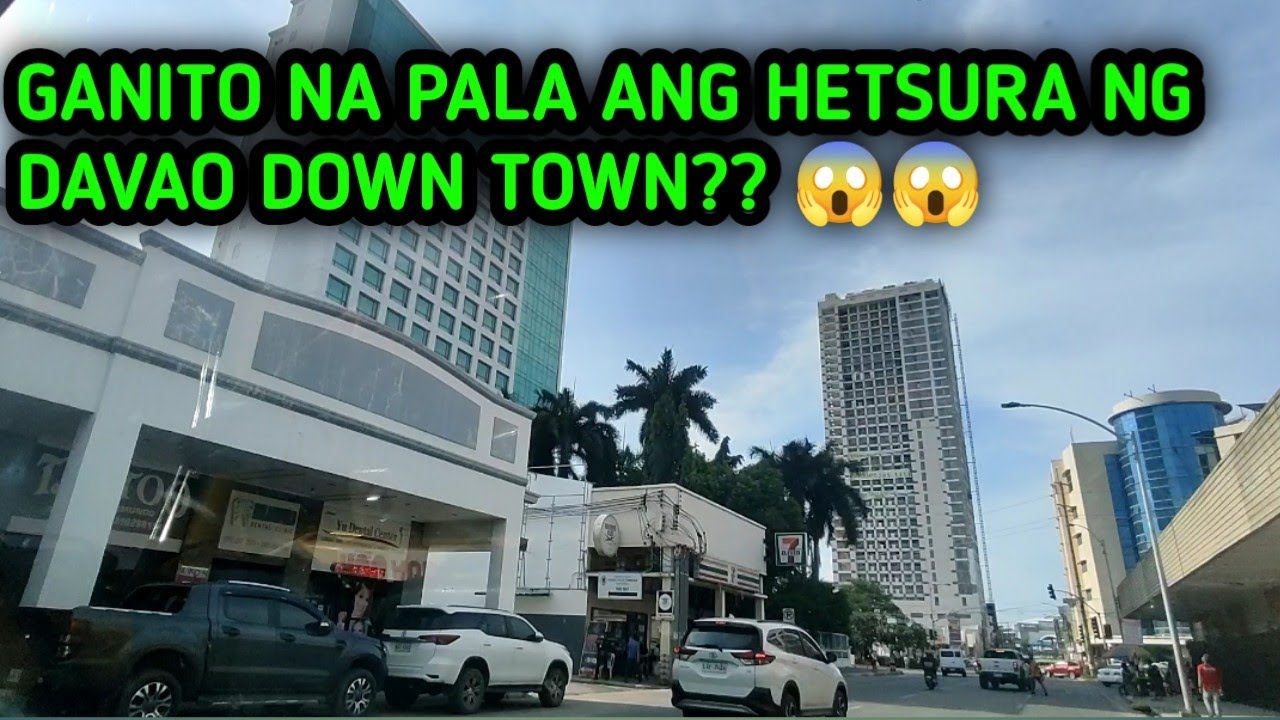 DAVAO CITY DOWN TOWN AREA ROAD TRIP