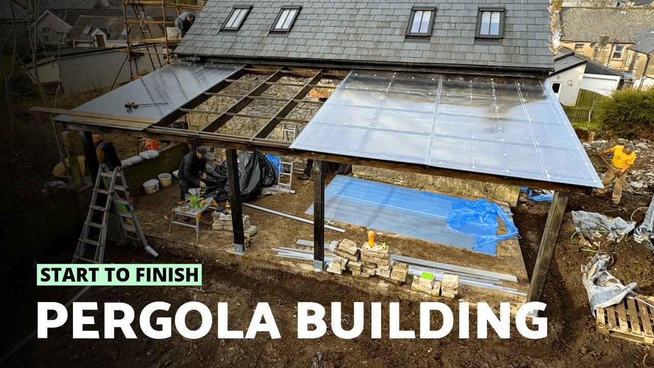 Build an Amazing Pergola in Just 1 Day | Start To Finish