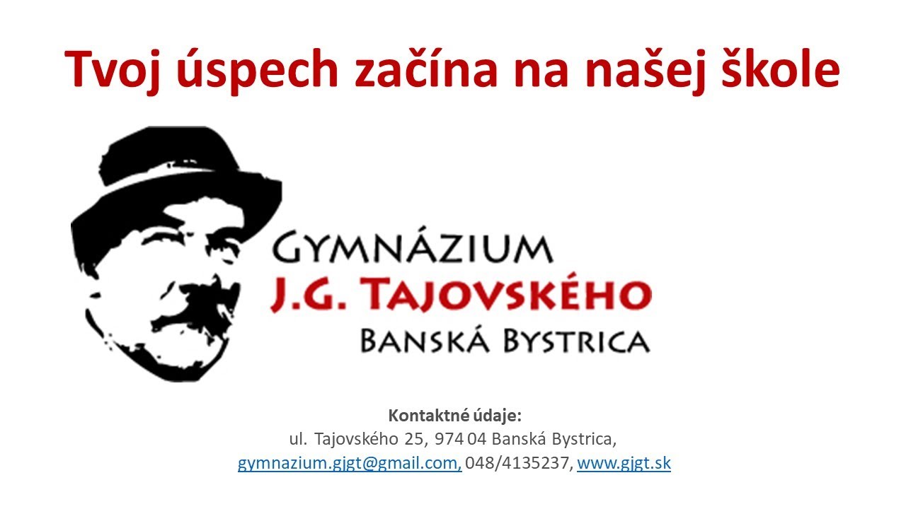 Deň otvorených dverí GJGT