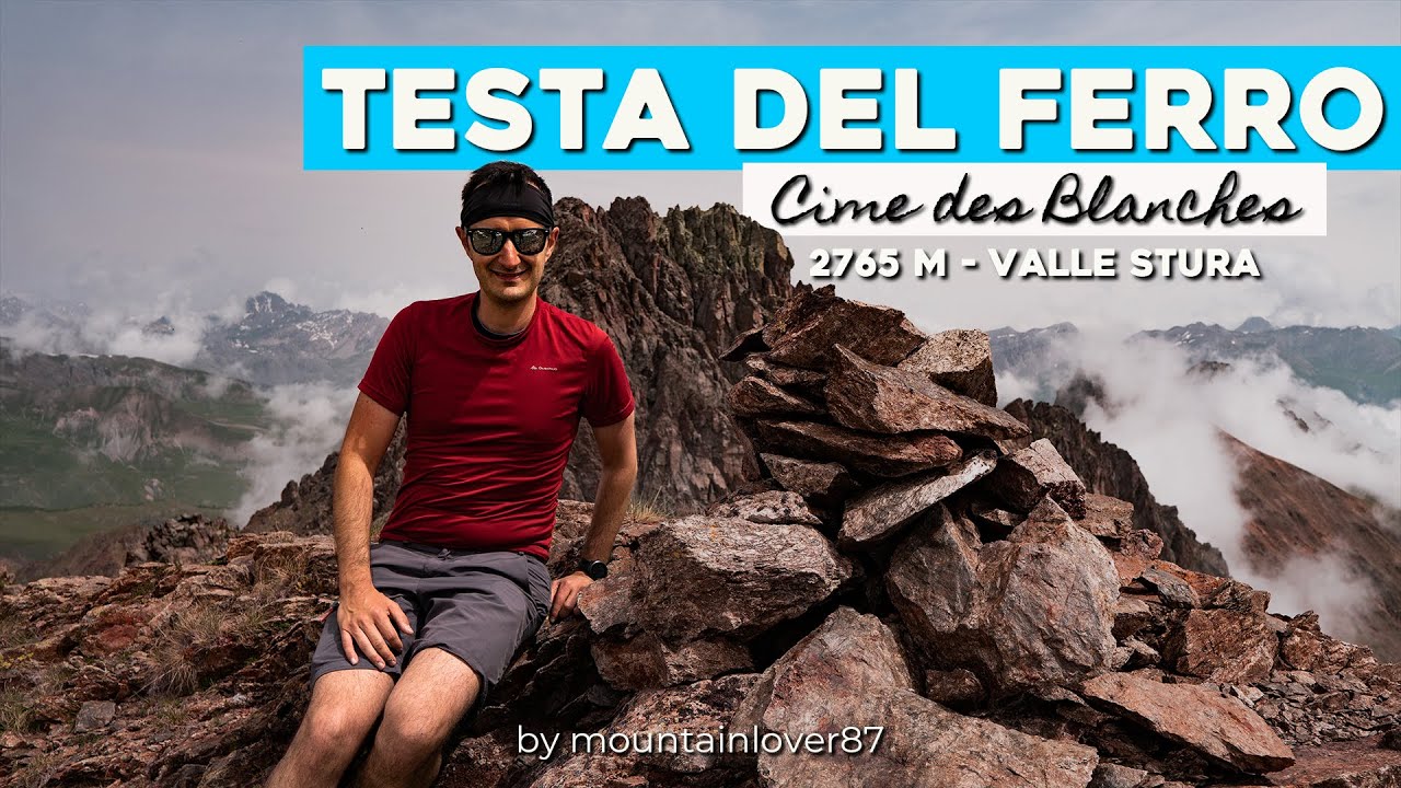 Testa del FERRO 2765 m Valle STURA - Anello al confine francese🇮🇹🇫🇷