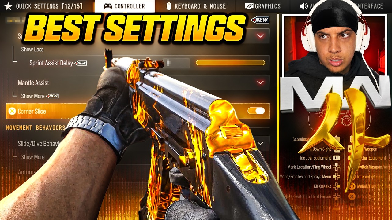 BEST MW4 SETTINGS! (Controller Aim, Movement, Graphics) - Modern Warfare 4 Multiplayer