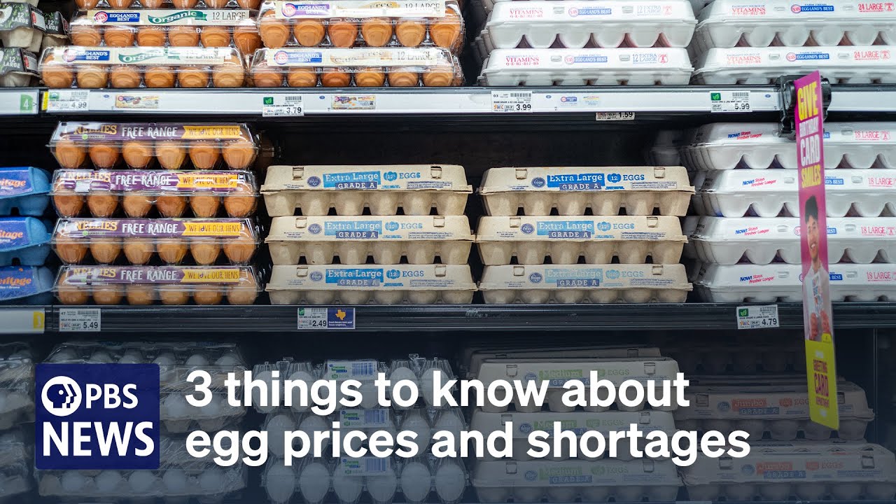 WATCH: 3 things to know about egg prices and shortages