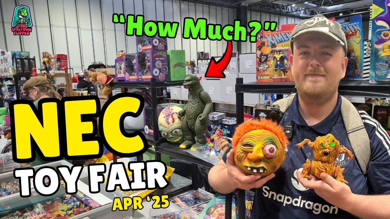 ULTIMATE 80s TOY HAUL! INSANE Vintage Finds at the UK’s BIGGEST Toy Fair | NEC 2025