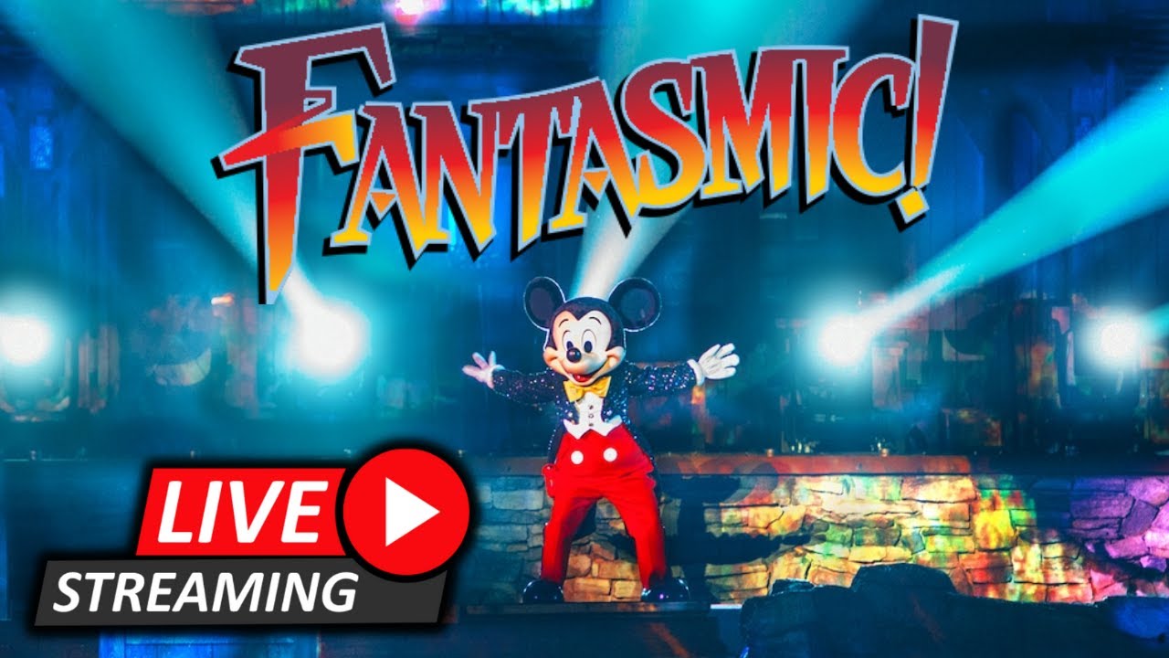 🔴  LIVE FROM DISNEYLAND FANTASMIC FRONT ROW FULL SHOW OPENING DAY