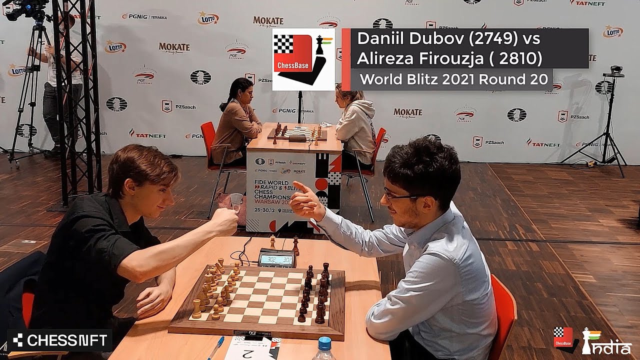Fistbump or handshake? | Daniil Dubov or Alireza Firouzja? | World Blitz 2021