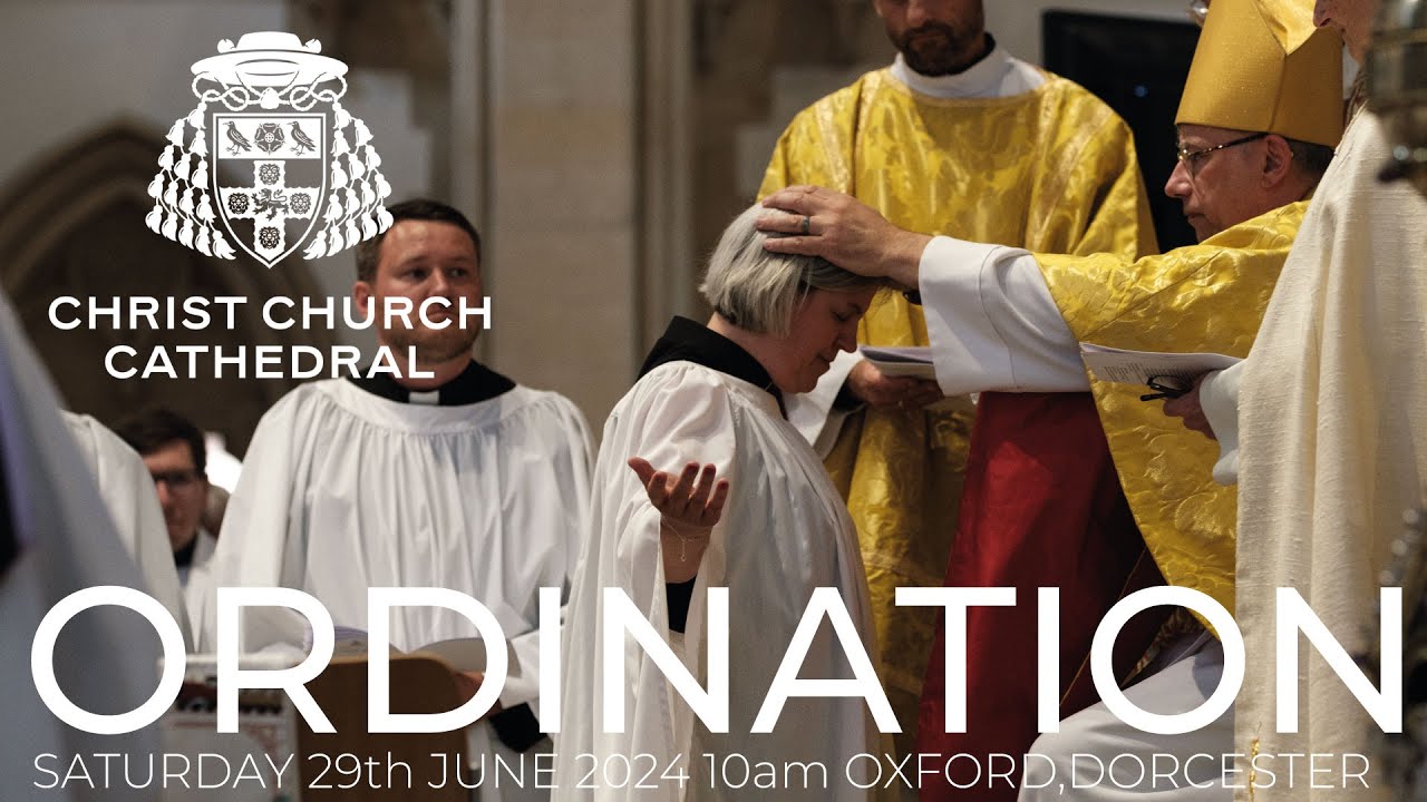 The Ordination of Deacons Saturday 29th June 2024 10am