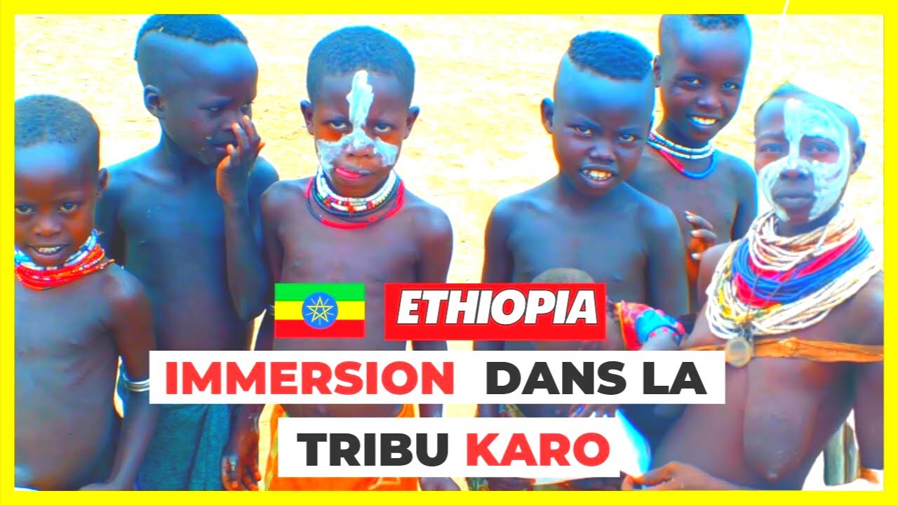 Эфиопия 🇪🇹: Захватывающее путешествие в племя каро | 1000 членов этого африканского племени осталось