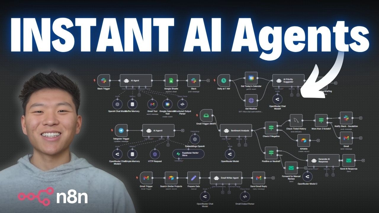 I Built an AI Agent that Builds Teams of Agents in n8n (free template)