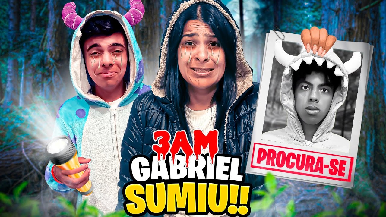 GABRIEL SUMIU AS 3 DA MADRUGADA NO HOTEL!