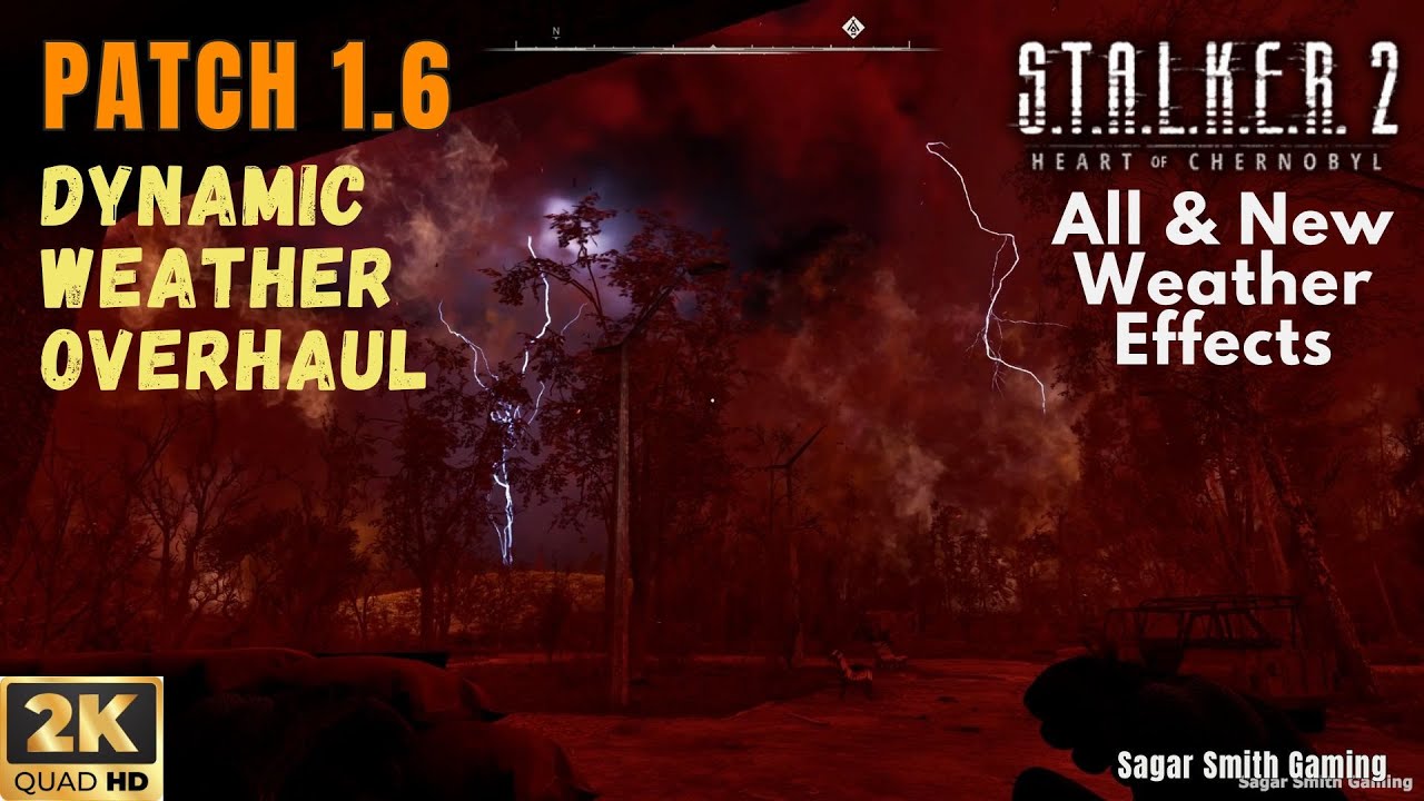 DYNAMIC WEATHER OVERHAUL All & New Weathers Showcase | Patch 1.6 | #stalker2 #stalker2mods