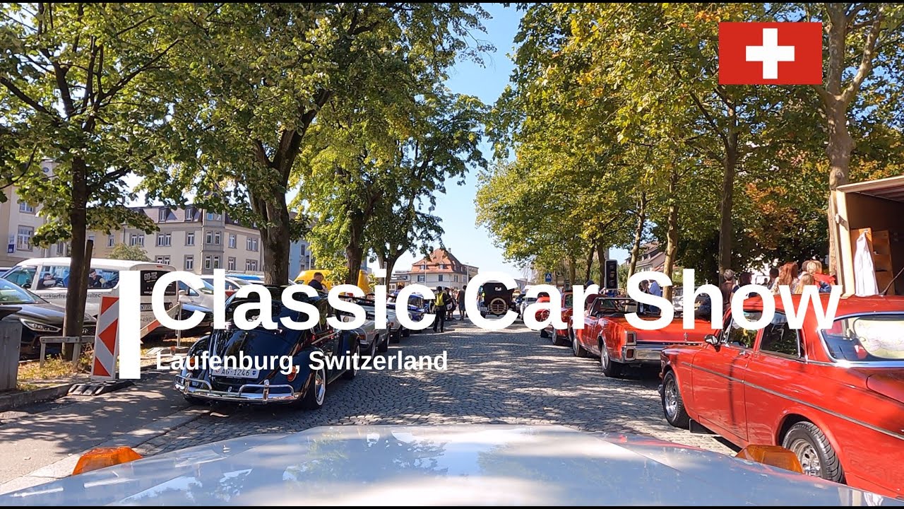 Classic Car Show / oldtimer treffen Laufenburg Switzerland