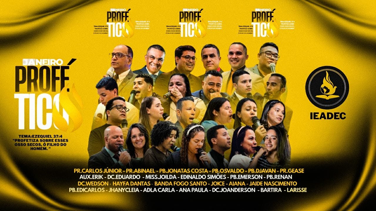 9º DIA DE JANEIRO PROFÉTICO IEADEC - CARNAÍBA DE BAIXO, PINDOBAÇU - BA.