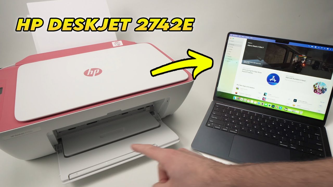How to Setup HP DeskJet 2742e Printer With Mac Computer (iMac, Macbook..)