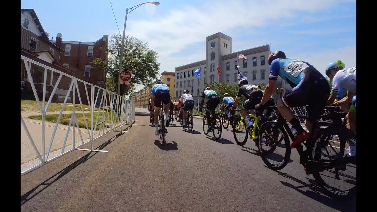Tour of Somerville 2023 bicycle race (55+ race - last 3 laps with commentary)