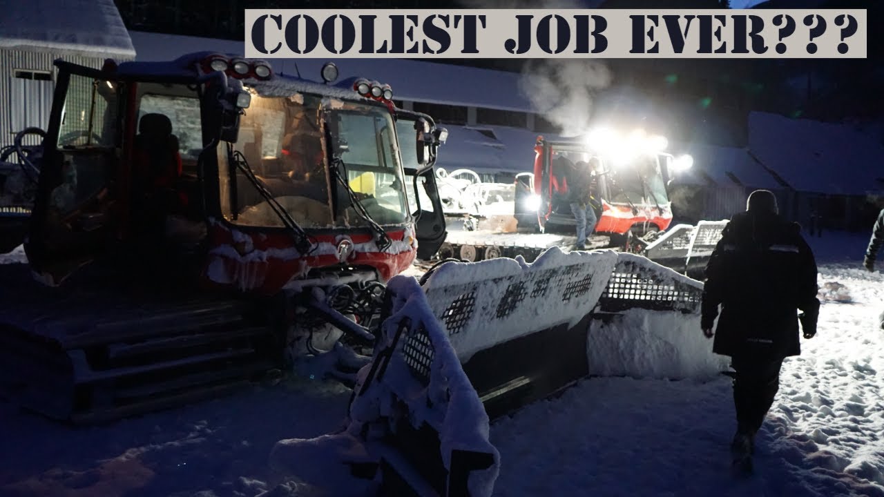Epic Snowcat Ride-Along at Park City Mountain Resort! Grooming Largest Ski Area in USA