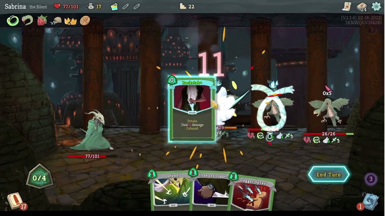 Slay the spire -  win the game with the silent