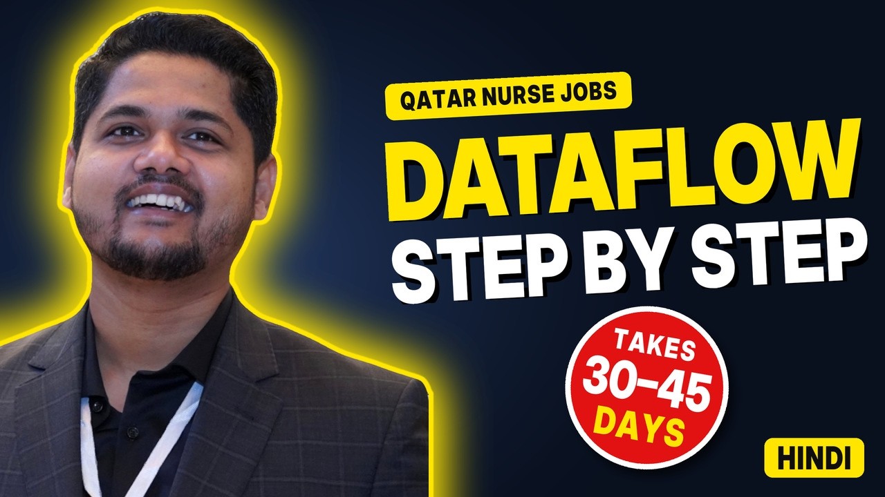 DataFlow Verification for Nurses in Hindi | Qatar DHP Licence | Documents, Fees & Process