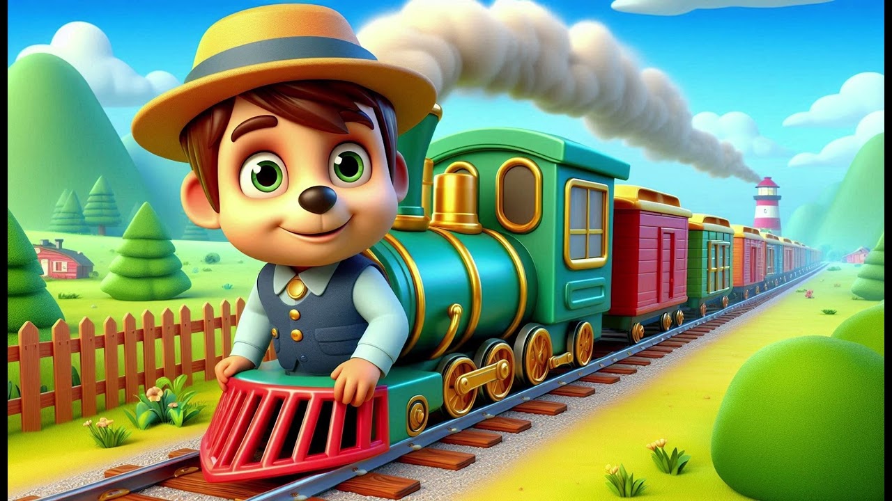 🚂 Cody's First Train Ride - Nursery Rhymes & Kids Song 🎶✨