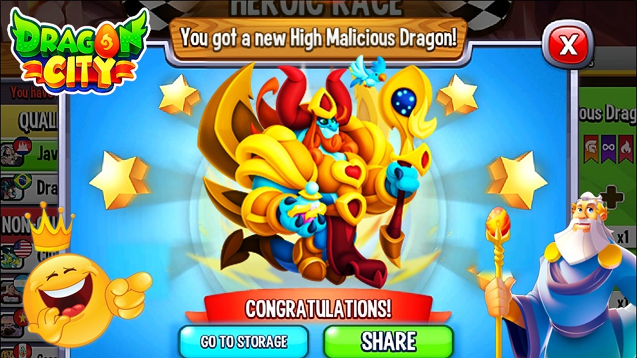 Dragon City - 1st Winner 