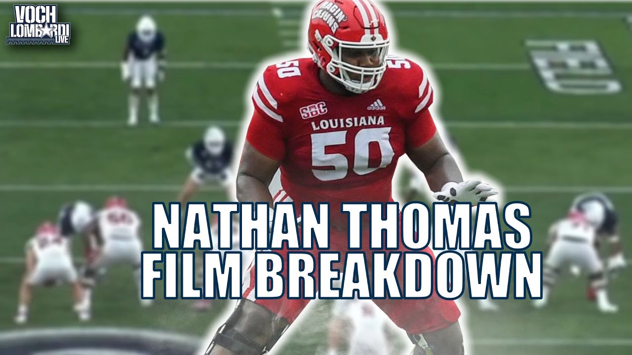 Dallas Cowboys 7th round OL Nathan Thomas could be next Terrance Steele || Film Breakdown