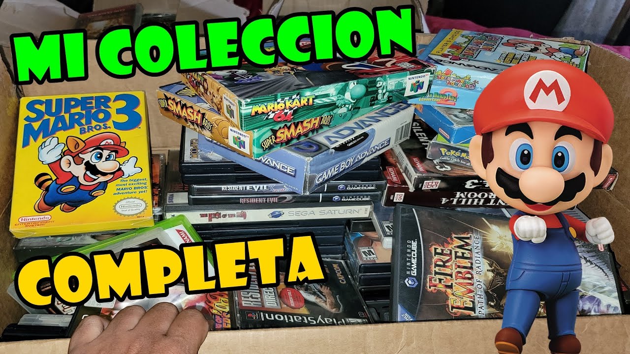 Mi Colección COMPLETA de los VIDEOJUEGOS que Conserve Después de Vender (JUEGOS QUE ME MARCARON)