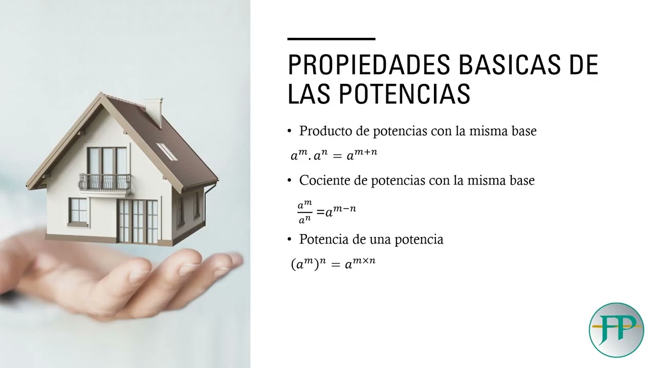 Propiedades b&aacute;sicas de las potencias