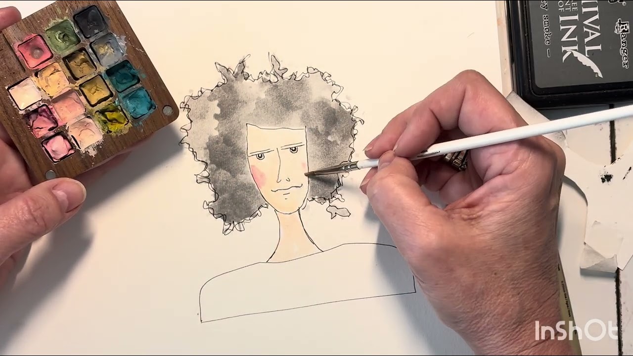 lady hair style... lady avec des cheveux different.