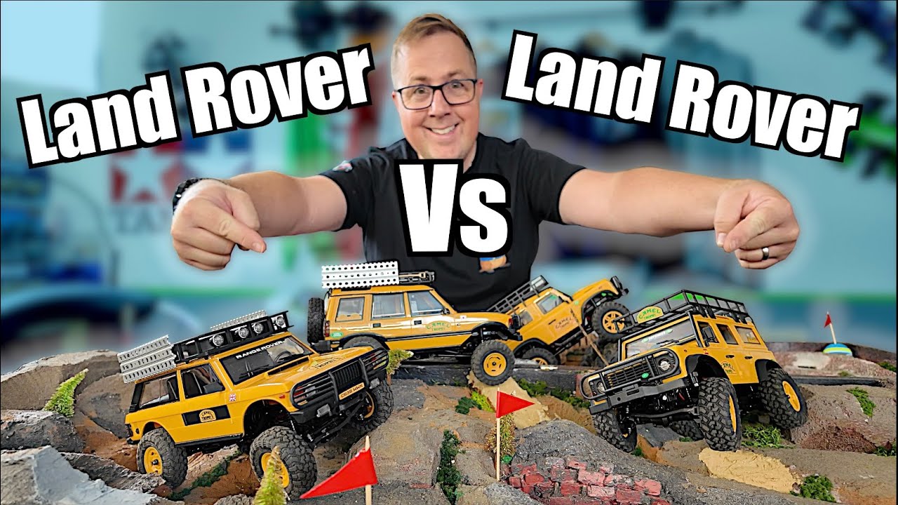 The Ultimate Mini Crawler Test - Land Rover Vs Land Rover!