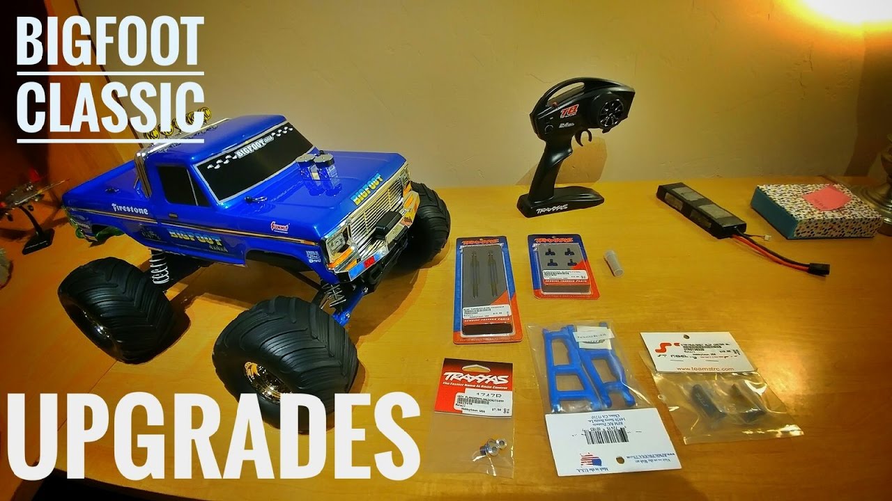 Traxxas Bigfoot No.1 Classic Upgrades