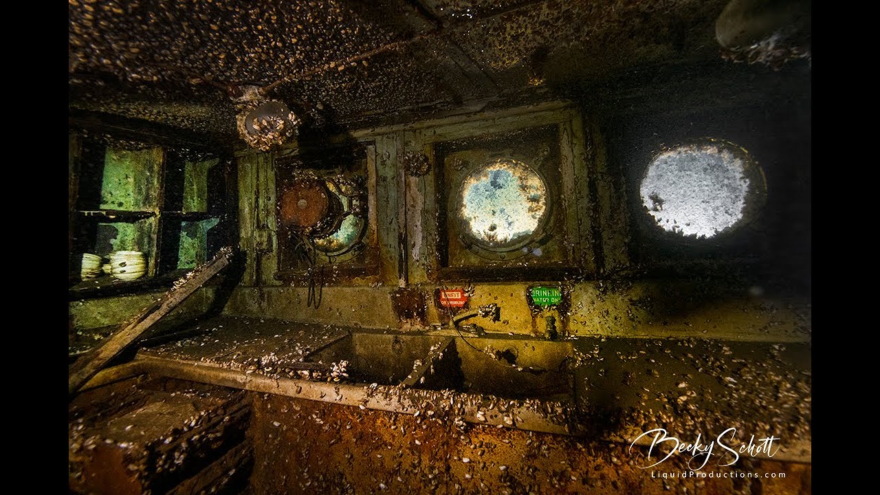 Daniel J. Morrell Shipwreck Galley and Stern