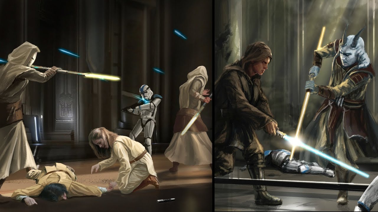 Внутри Храма джедаев во время Приказа 66 [Легенды] — Star Wars Explained