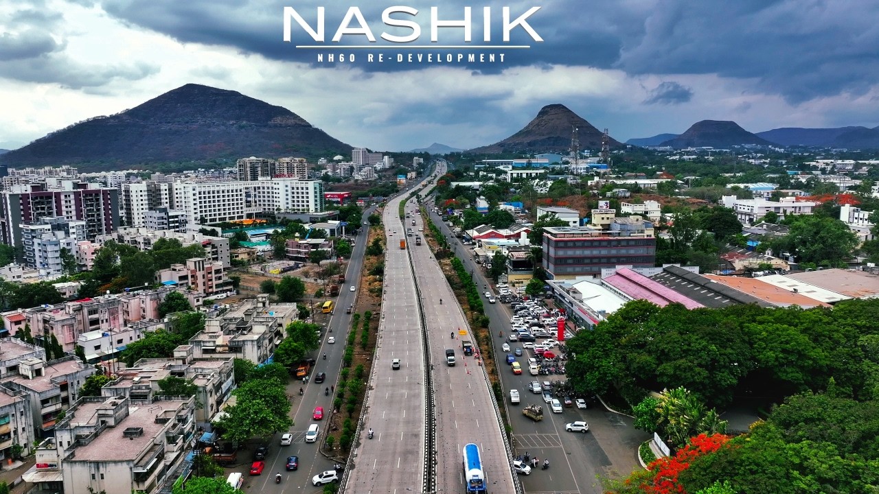 SUCCESSFUL Re-Development Of Nashik Road | NH60 Upgradation Is Completed